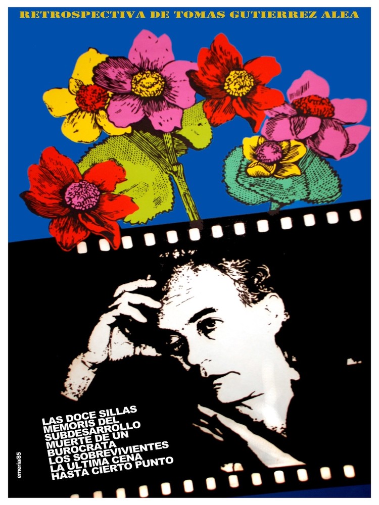 Retroespectiva de Tomas G. Movie Decor Poster. Graphic Art. Interior Design 3010