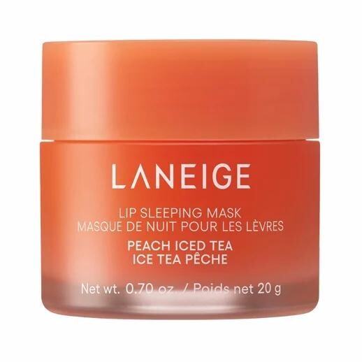 Laneige Lip Sleeping Mask EX Peach Iced Tea 20g 2025 New K-Beauty