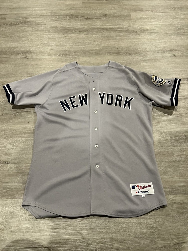 Derek Jeter 2009 Yankee Stadium Inaugural Season Jersey (Size: 48)