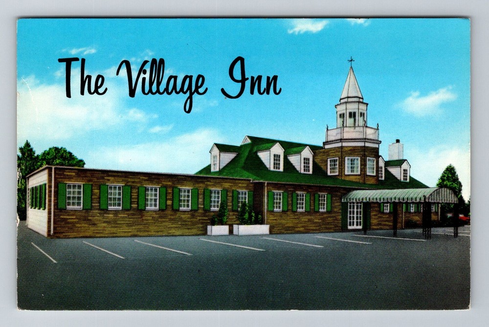 Allentown, PA-Pennsylvania Village Inn Dutch Cooking Restaurant Vintage Postcard
