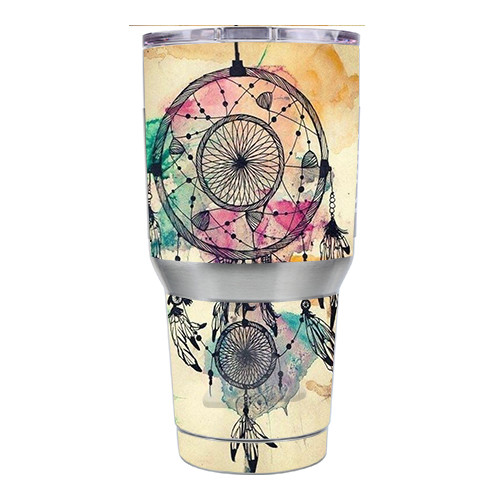 Skin Decal for Ozark Trail 30 oz Tumbler Cup (6-piece kit) / Dream Catcher Boho