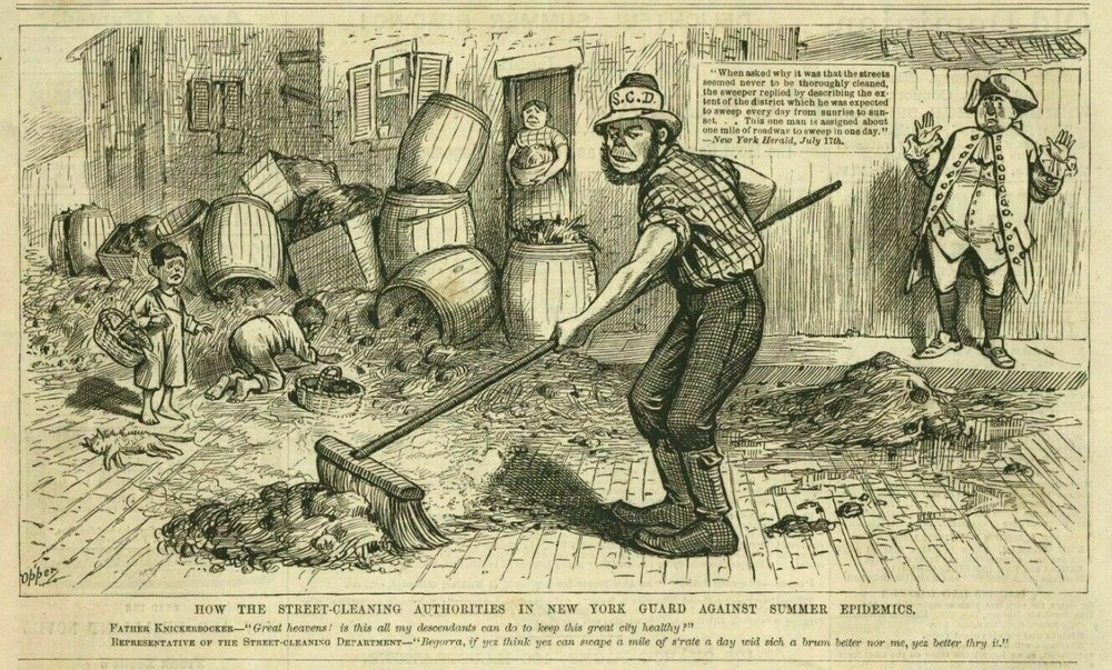 SWEEPING CLEANING STREETS HOW AUTHORITIES IN NEW YORK GUARD AGAINST EPIDEMICS