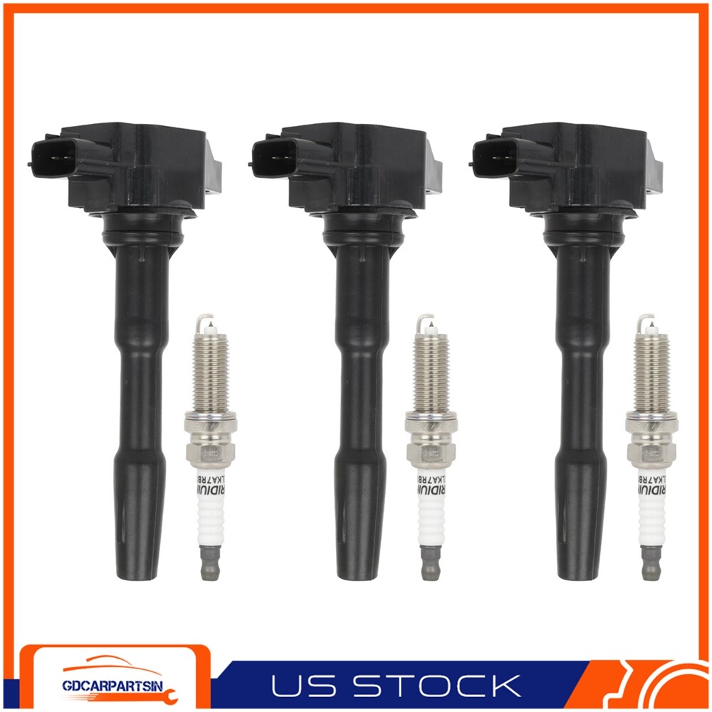 Smart Fortwo 1.0L 2017 & 0.9L 2016-2017 Ignition Coil & Spark Plug Kit - 3 Each