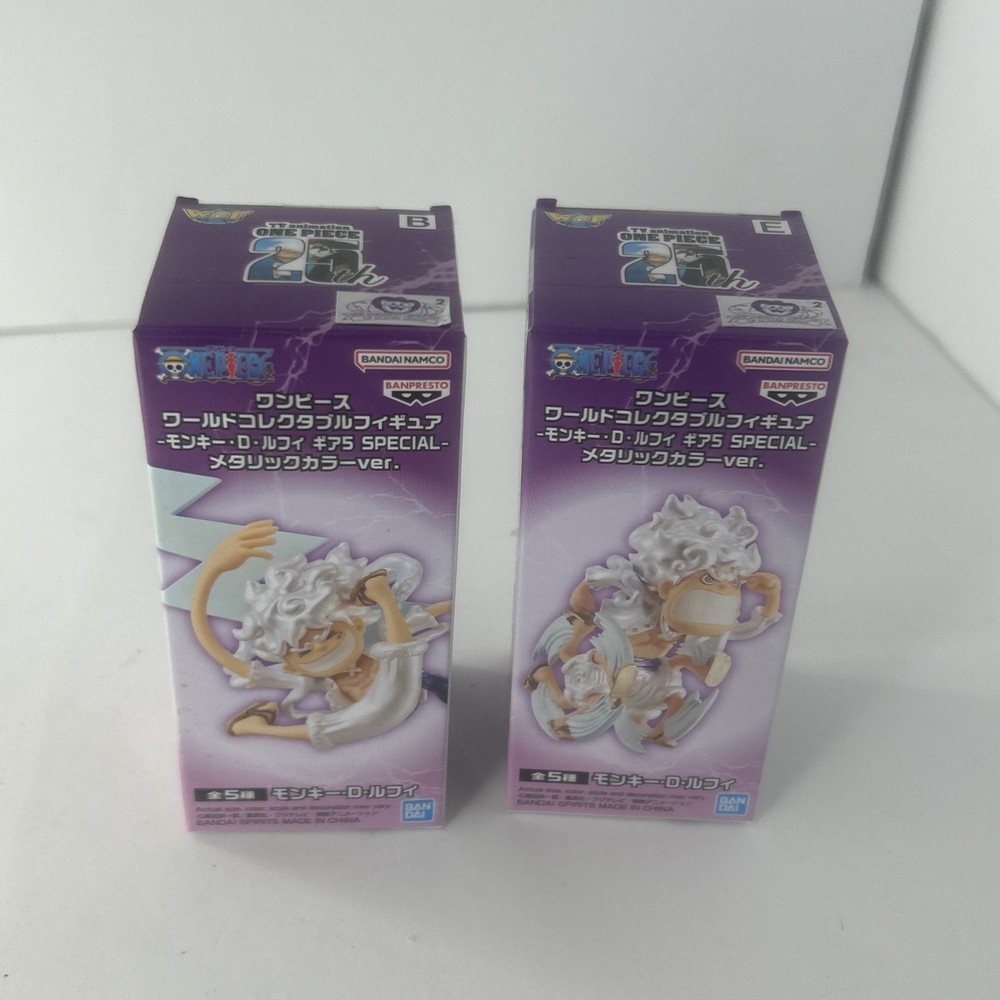 Gear 5 Special LUFFY NIKA WCF One Piece World Collectable Figure B E Sealed