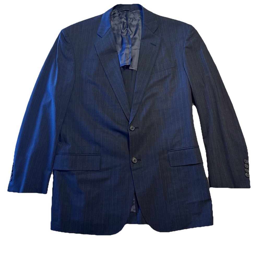 Brooks Brothers BROOKSCOOL Madison Fit Wool Blazer - Navy 42R Sport Coat Jacket