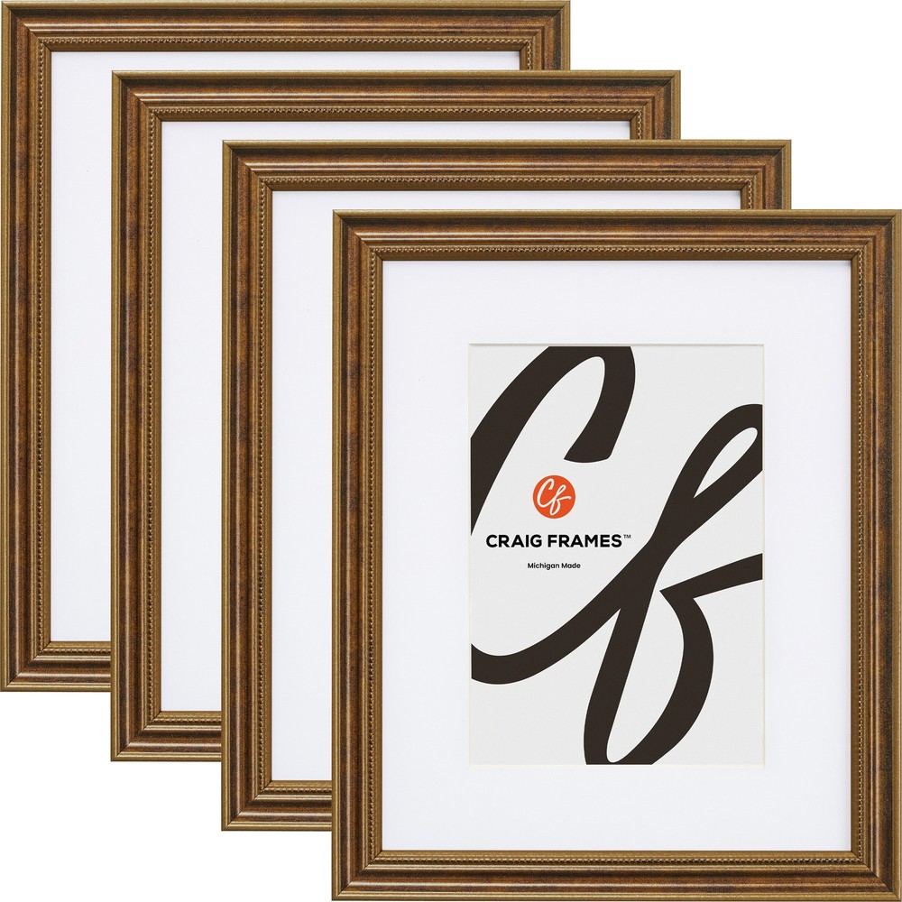 Craig Frames Stratton Matte Aged Bronze Picture Frame for Photos
