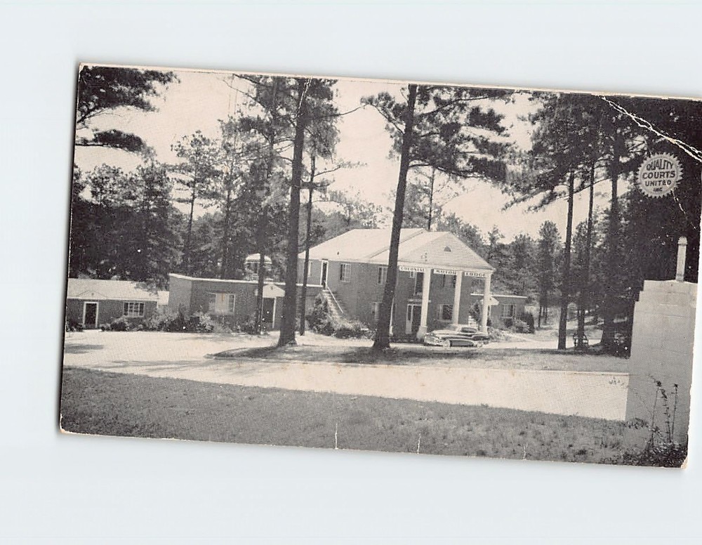 Postcard Colonial Motor Lodge Atlanta Georgia USA
