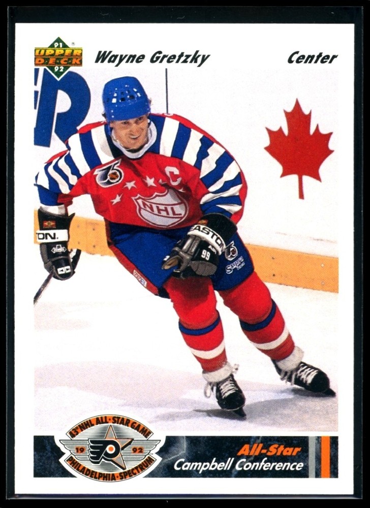 1991-92 Upper Deck All-Star Wayne Gretzky #621 C2 Hockey Card