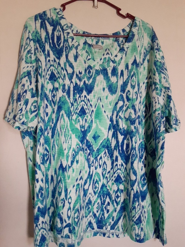 Chicos Plus Size Womens Top Size 4