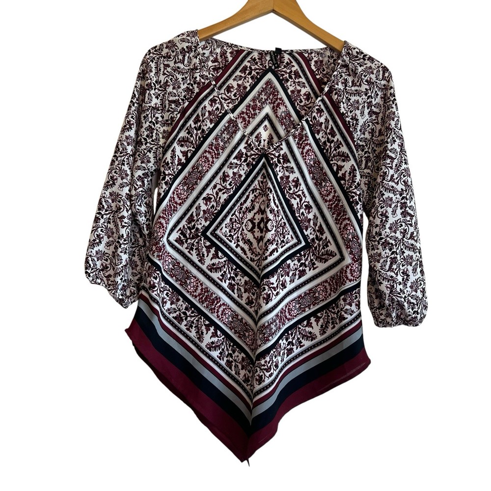 Heart Soul Y2K Medium Women’s Handkerchief Blouse