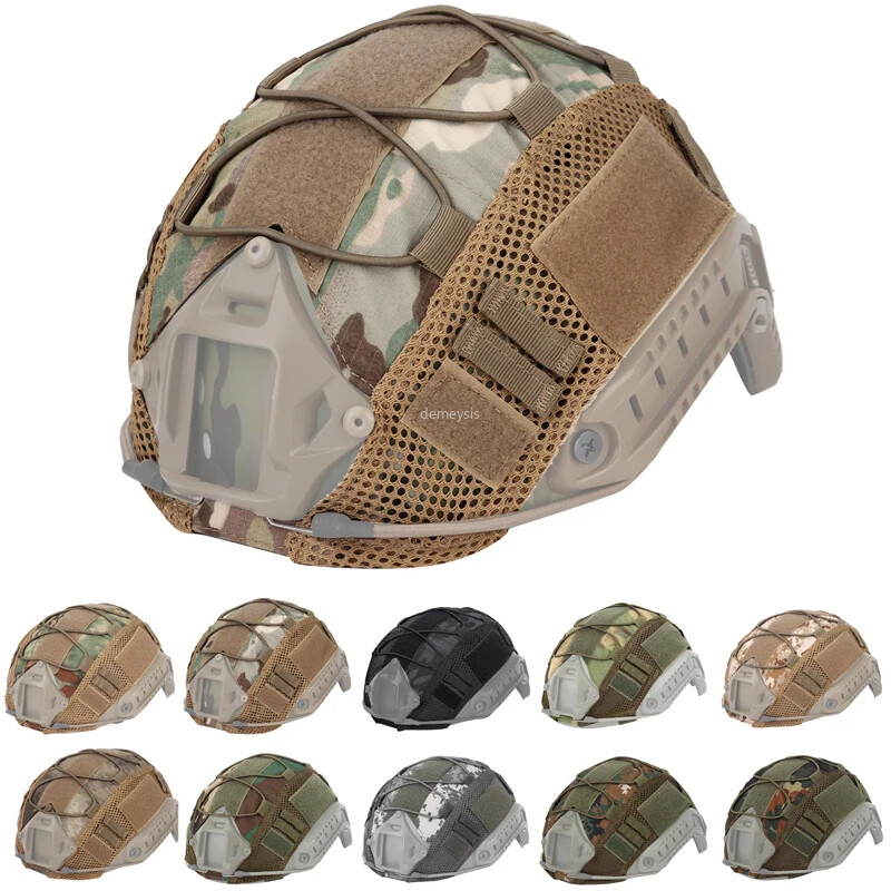 Tactical Helmet Cover for Fast MH PJ BJ Airsoft Paintball Helmets