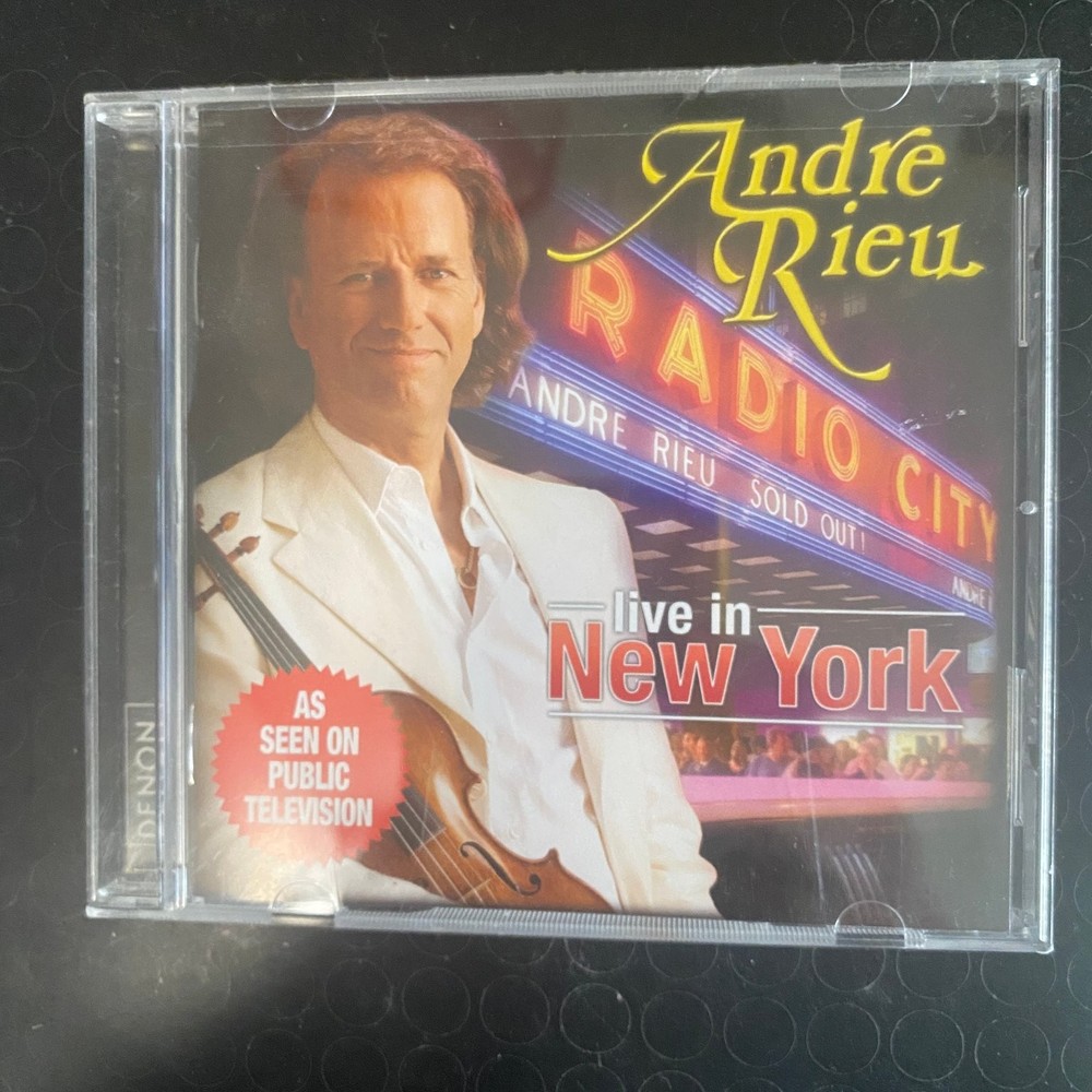 Andre Rieu – Radio City Live in New York CD 2007 Classical DENON