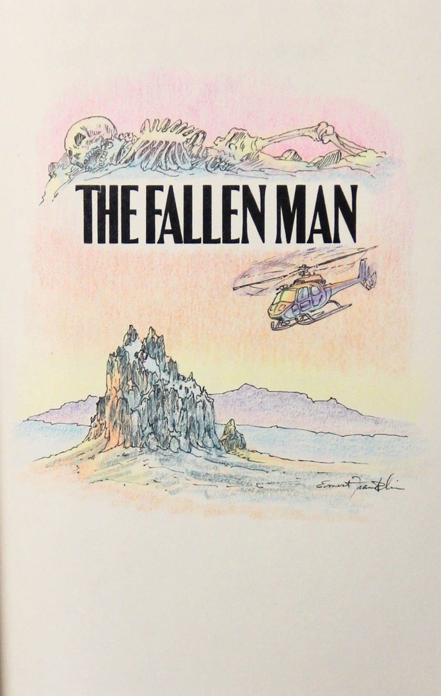 The Fallen Man - hardcover Hillerman, Tony