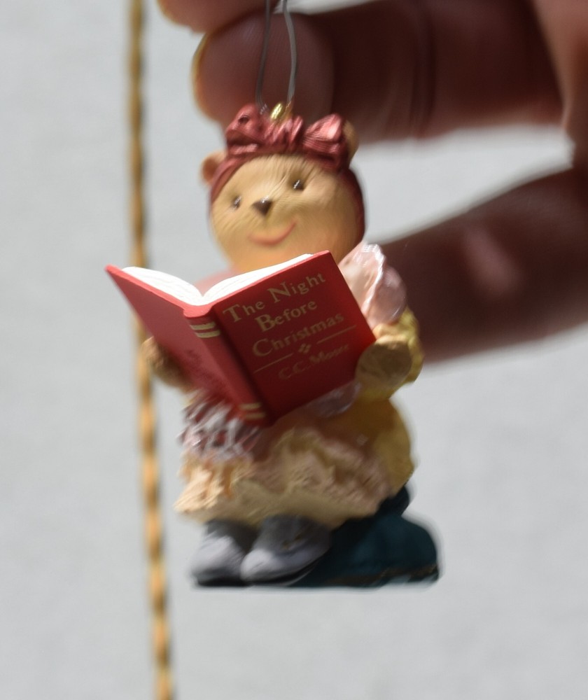 Hallmark Keepsake Christmas Ornament Bearnadette 1993 The Bearingers Bears