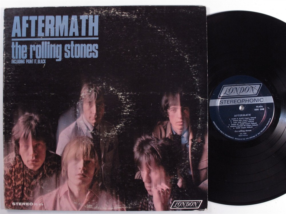 ROLLING STONES Aftermath LONDON PS-476 LP stereo d