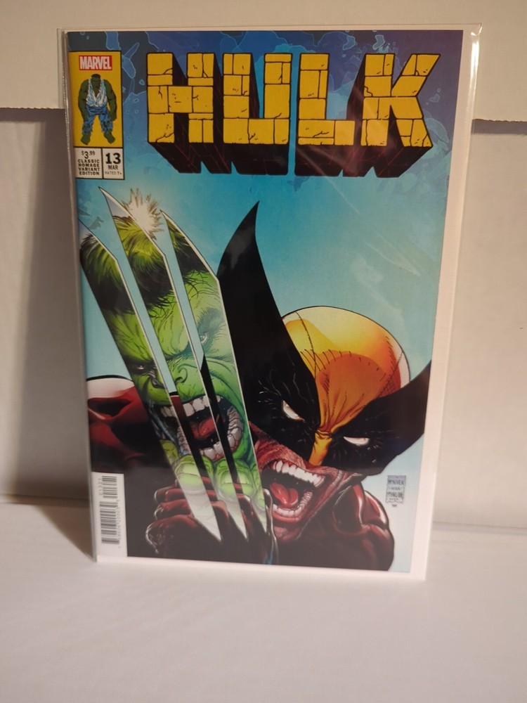 Hulk #13 Steve McNiven 340 Homage Variant (Marvel, 2023)