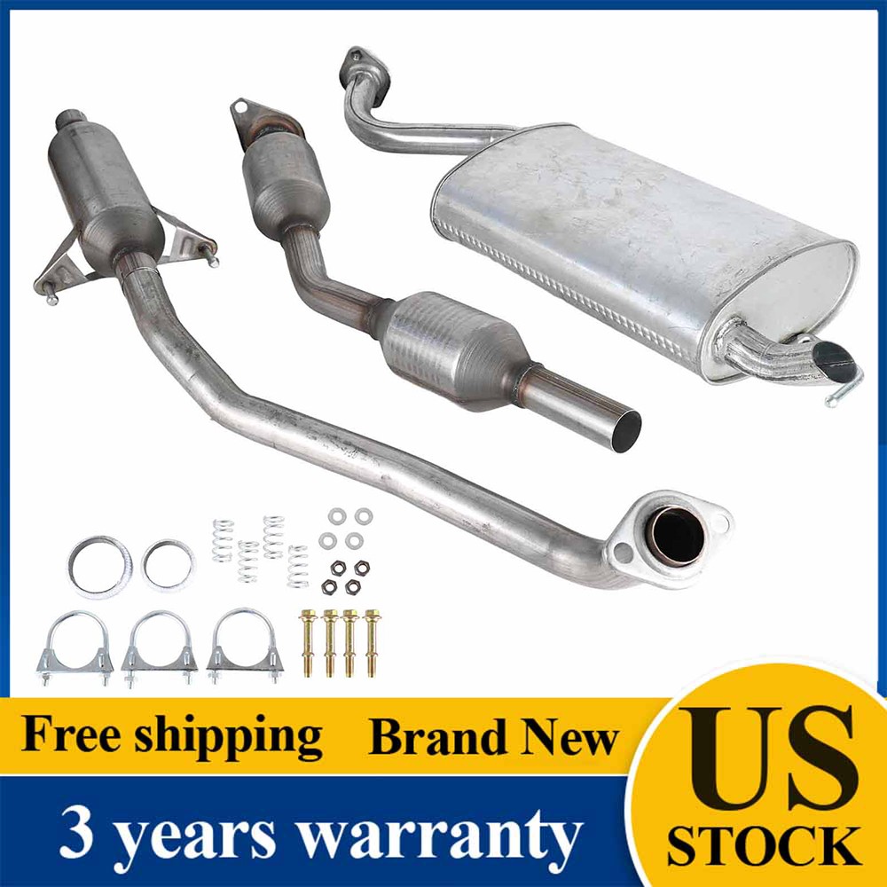 For 2003-2008 Toyota Corolla 1.8L Full Exhaust System US Direct Replacement New