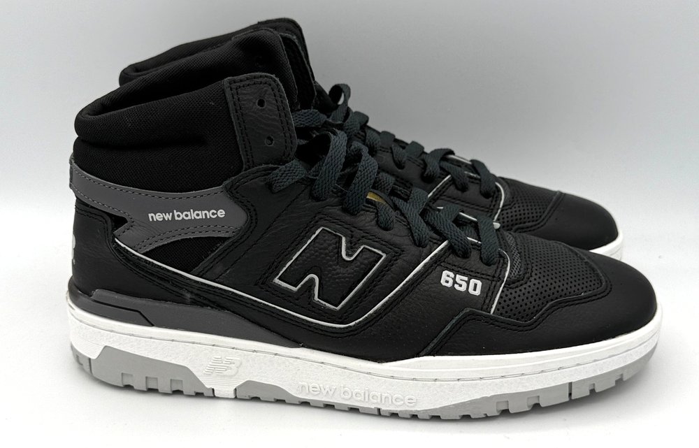 New Balance 650R Shoes Mens Size 8.5 D Black Outdoor Y2K BB650RVB