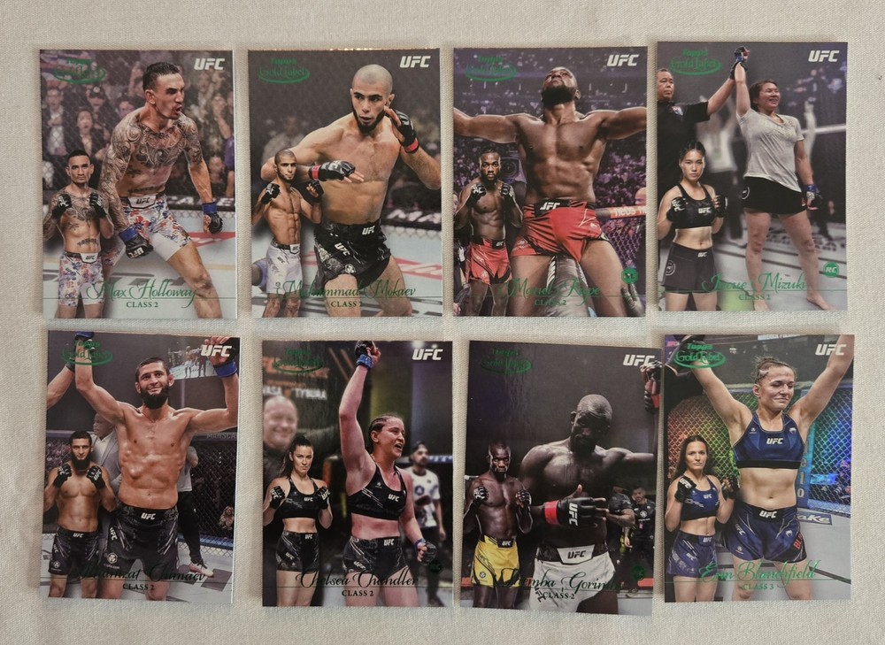 2024 Topps Gold Label UFC Green Parallel 