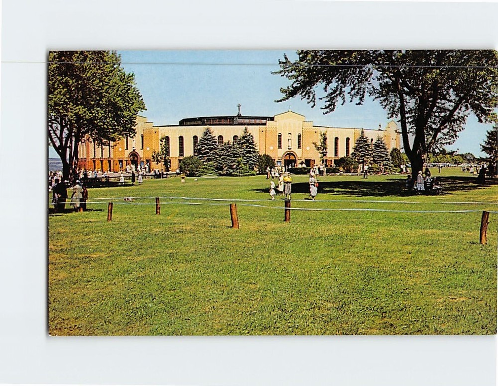 Postcard Shrine of the North American Martyrs Auriesville New York USA