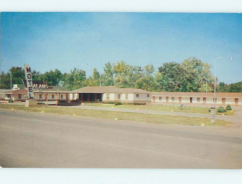 Unused Pre-1980 ALAMO MOTEL Iowa City Iowa IA  n9068