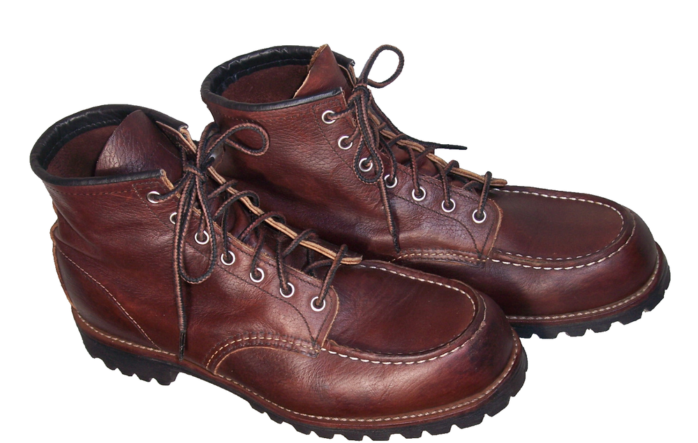 Red Wing 11.5D Brown Roughneck Heritage Work Boots 8146