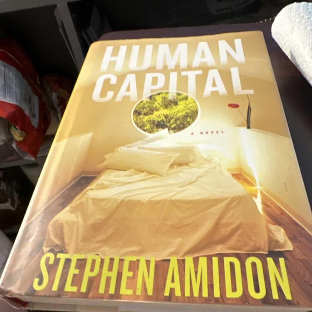 Farrar Straus Giroux Human Capital Stephen Amidon Hardcover First Edition DJ