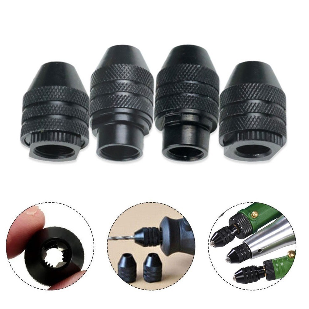 Drill Chuck Attachment Electric Grinder Equipment Rotary Tool Three-jaw