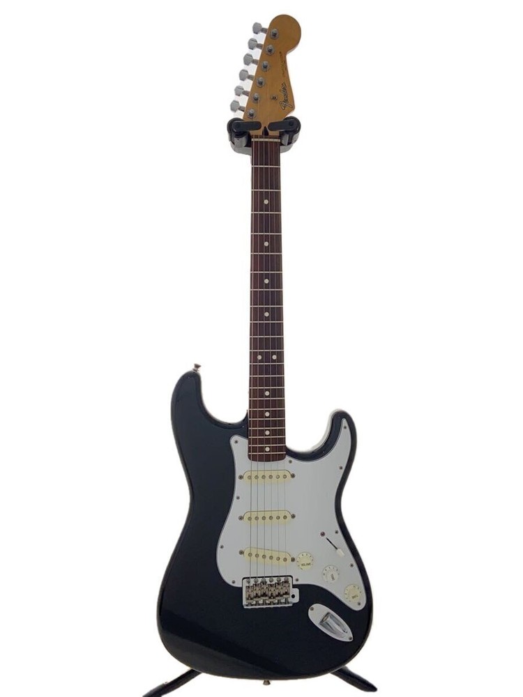 Fender Japan St-Std/Blk/2007 2010/Electric Guitar/Strat Type/Black/Sss/Synchroni