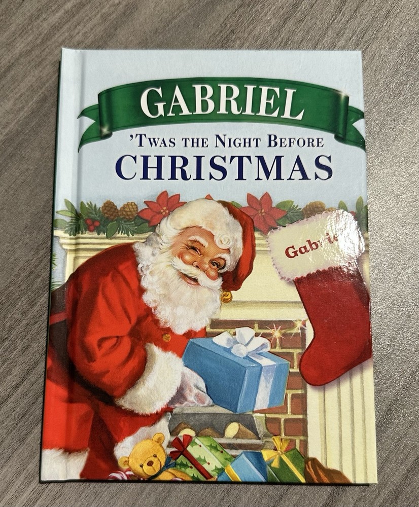 Put Me in the Storybook Gabriel “Twas The Night Before Christmas” Book