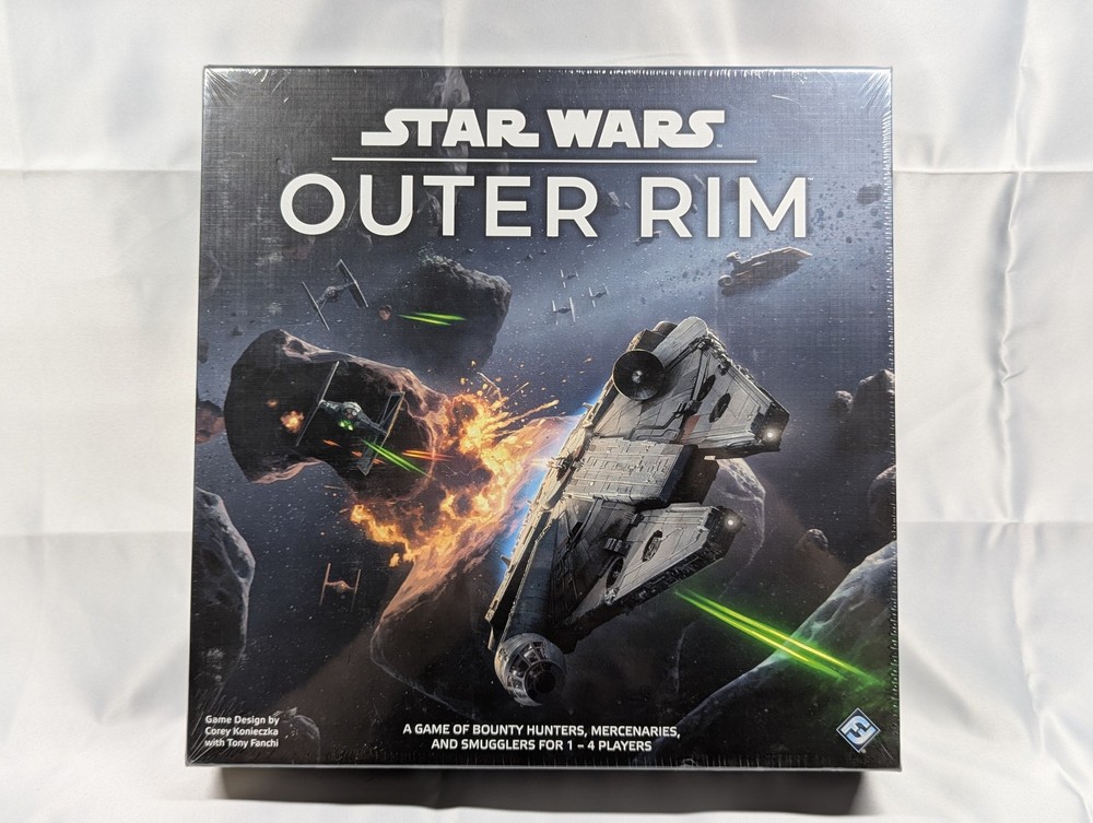 Star Wars Outer Rim Board Game Disney Fantasy Flight Games NEW SEALED Free Ship
