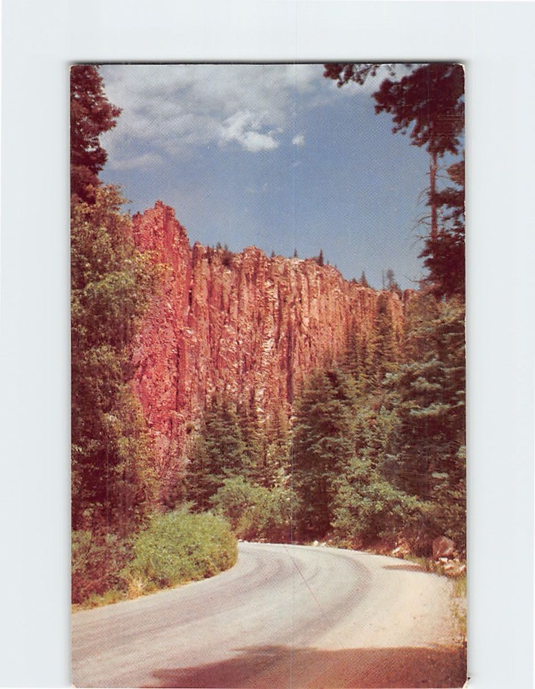 Postcard Palisades of Cimarron Canyon New Mexico Land of Enchantment USA America