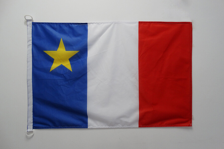 Acadia Flag 2x3 ft Outdoor Canada Acadian Banner 90x60 cm-image