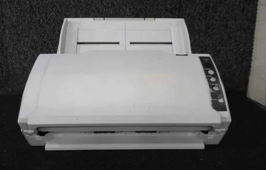 Fujitsu fi-6140z Desktop Pass-Through Document Scanner Working w/adapter