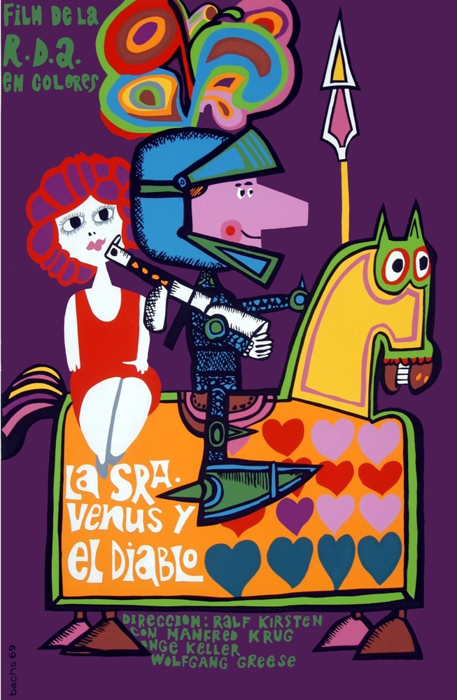 4404.La senora Venus y el diablo.Knight.Movie POSTER.Decoration.Fine Graphic Art