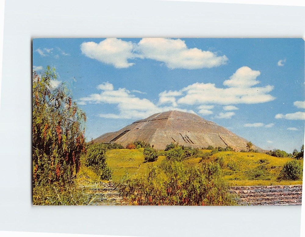 Postcard Piramides De San Juan Teotihuacan Mexico