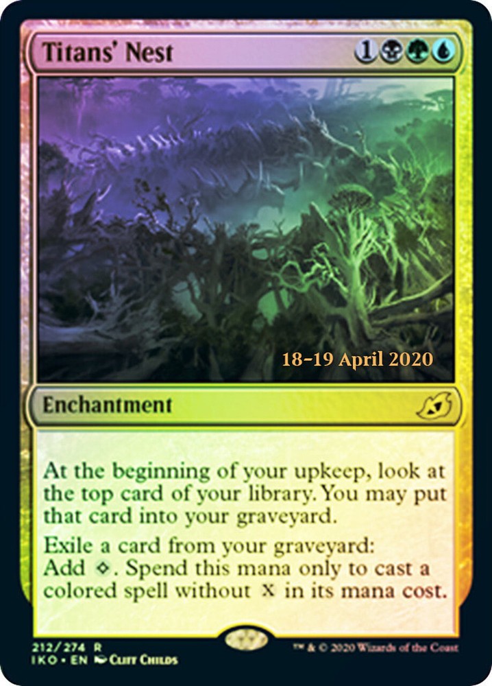 Pre-Release Promos - Titans' Nest - Foil - Prerelease Promo