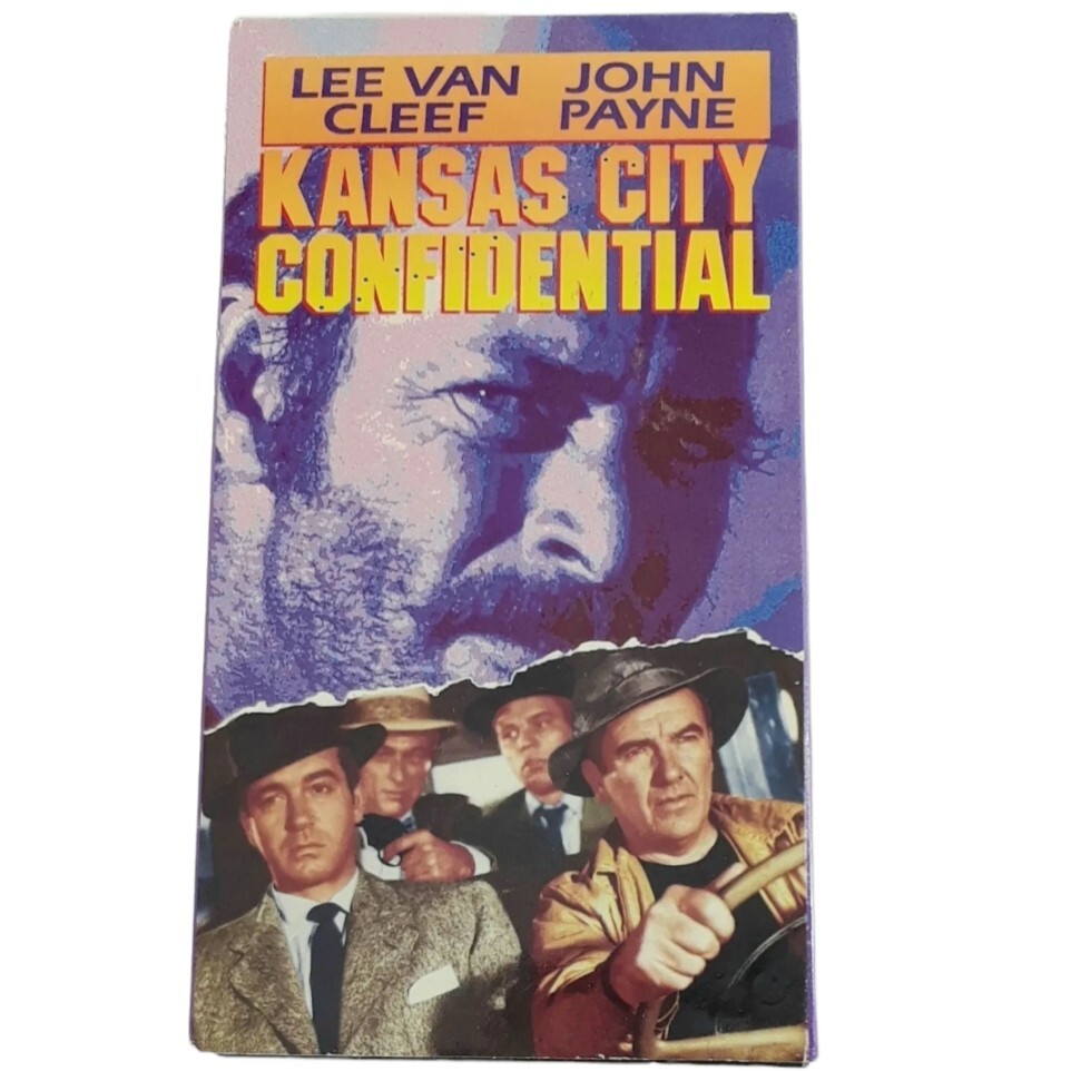 Kansas City Confidential VHS Lee Van Cleef