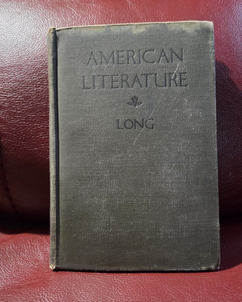 American Literature By William J. Long, 1913