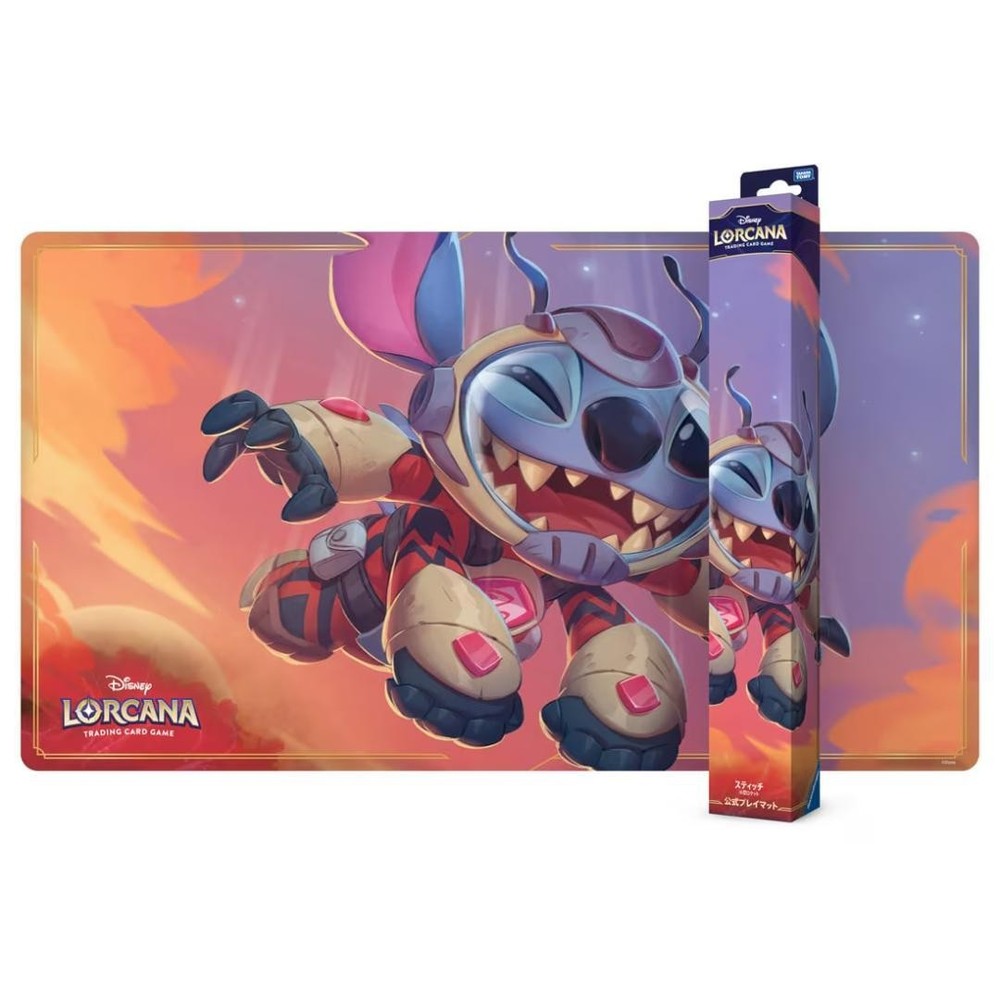 Disney Lorcana Japanese Version Official Playmat: Stitch Mini Rocket