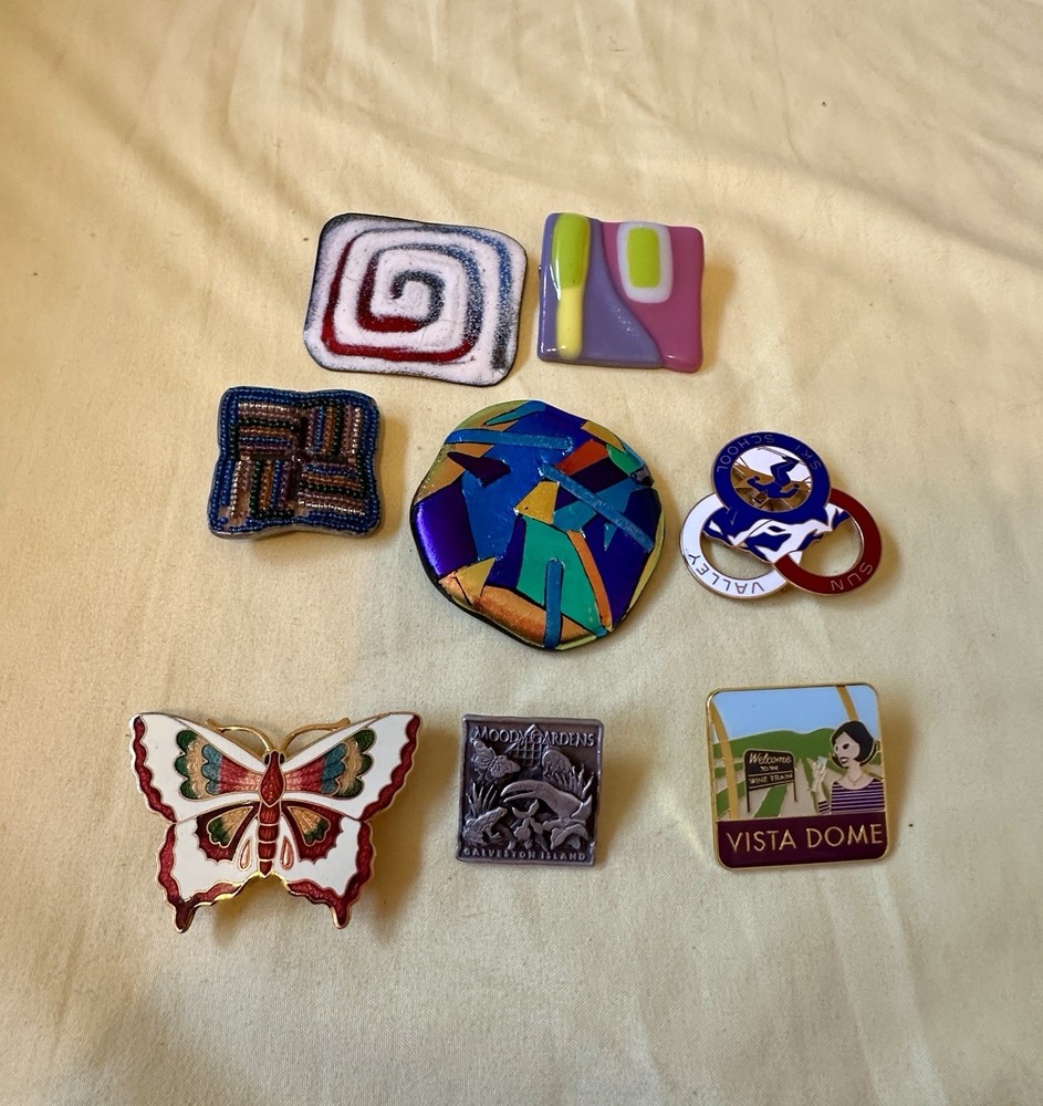 Vintage Brooch Pin Lot