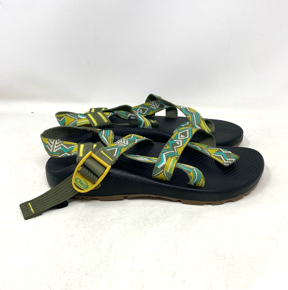Chaco Womens Z/2 Classic Sandal - Paddle Caribbean Green/Teal, Size 7 (Medium)