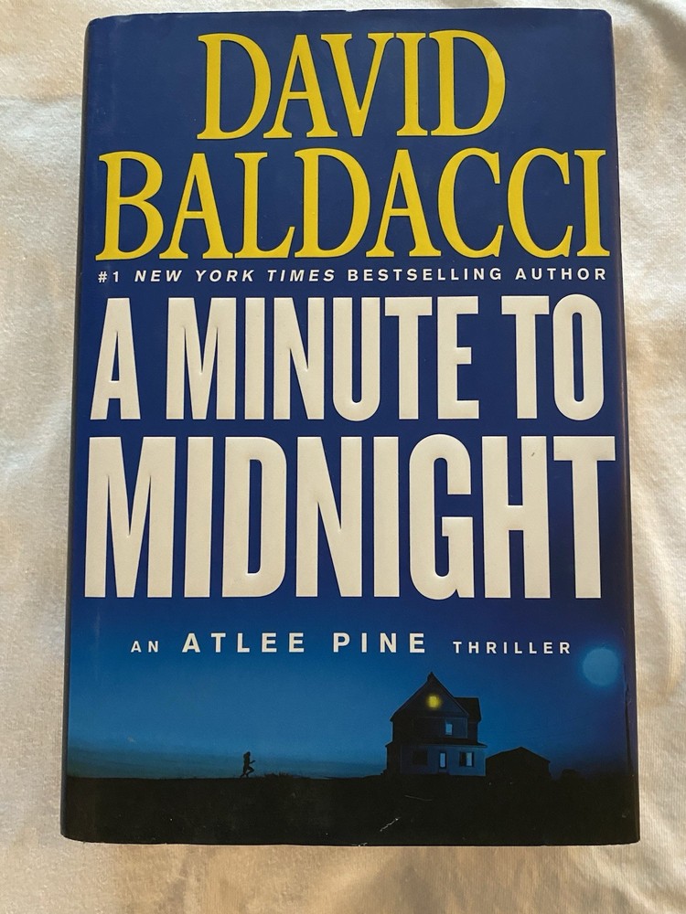 Minute to Midnight by David Baldacci (2019, Hardcover) 1st Edition