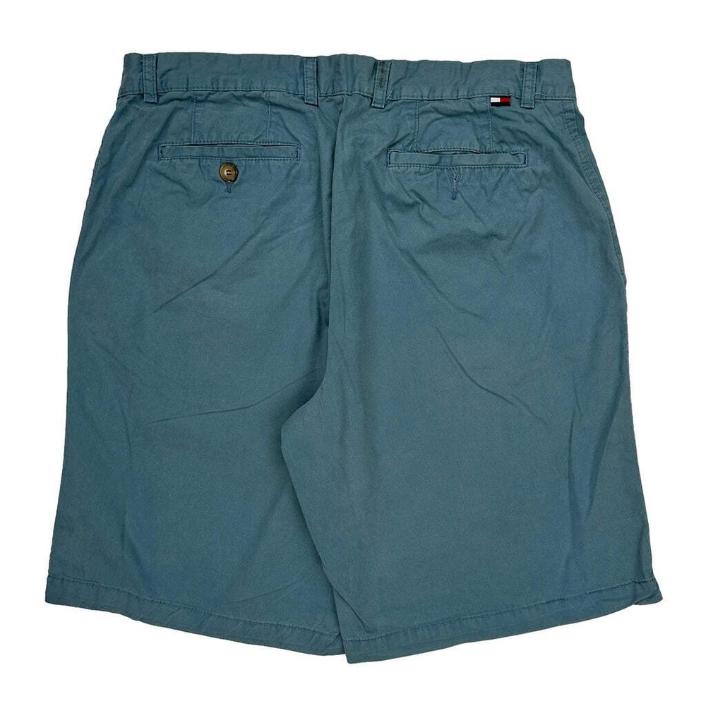 Tommy Hilfiger Chino Shorts - 36W 10L Blue Cotton