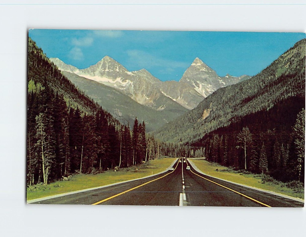 Postcard Mount Sir Donald Rogers Pass British Columbia Canada