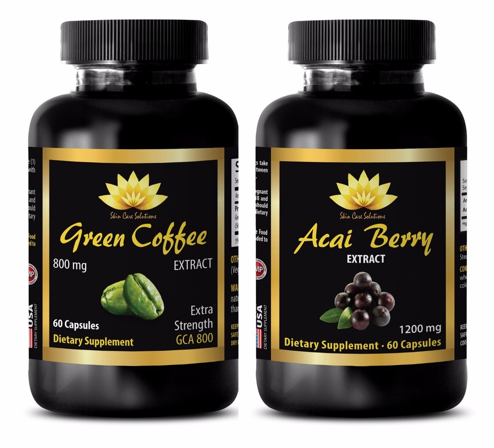 Best Antioxidant - ACAI BERRY – GREEN COFFEE GCA800 COMBO - green coffee slim-image