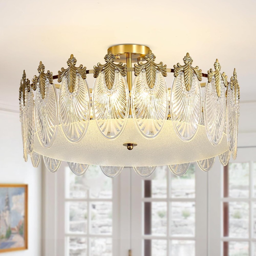 Crystal Ceiling Light: 24
