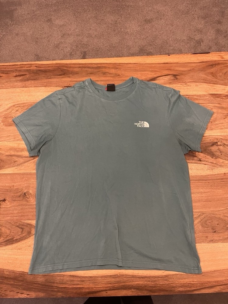 The North Face Green Small Logo T Shirt Mens XL Short Sleeve Tee