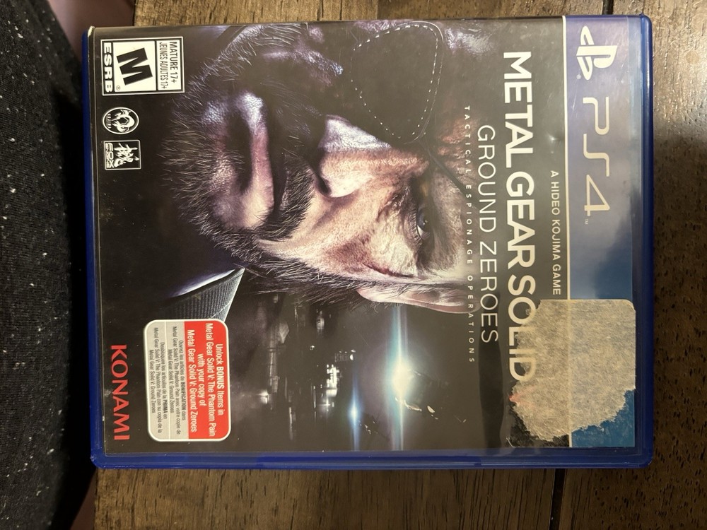 Metal Gear Solid V: Ground Zeroes (Sony PlayStation 4, 2014)