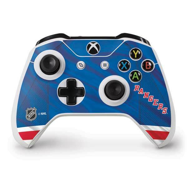 NHL New York Rangers Xbox One S Controller Skin - New York Rangers Home Jersey